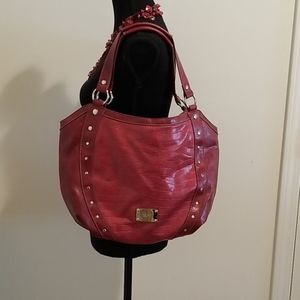 Nine West Cranberry Colored Handbag